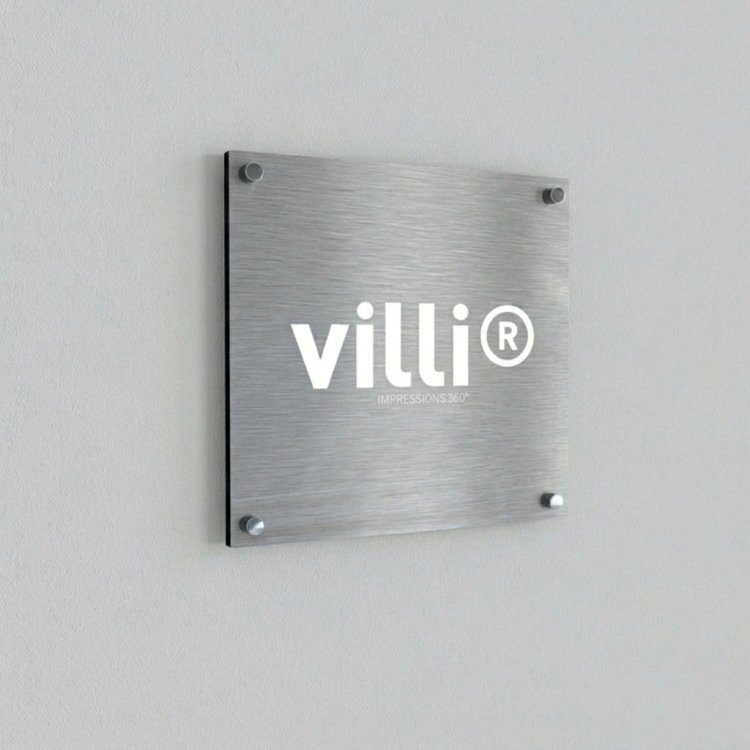 Plaque professionnelle Dibond&reg;