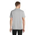 Polo Unisexe Gris Pur