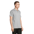 Polo Unisexe Gris Pur