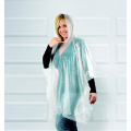 Poncho dans un emballage rond Bleu