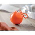 Poncho dans un emballage rond Orange