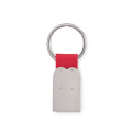 Porte clé coeur en métal Rouge