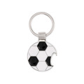 Porte-cl&eacute; football d&eacute;capsuleur Blanc/Noir