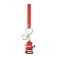 Porte-cl&eacute;s charm P&egrave;re No&euml;l Rouge