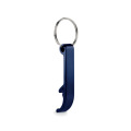 Porte-cl&eacute;s en aluminium recycl&eacute; Bleu Marine