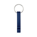 Porte-cl&eacute;s en aluminium recycl&eacute; Bleu Marine