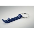 Porte-cl&eacute;s en aluminium recycl&eacute; Bleu Marine