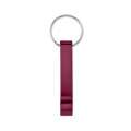 Porte-cl&eacute;s en aluminium recycl&eacute; Bordeaux