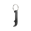 Porte-cl&eacute;s en aluminium recycl&eacute; Noir