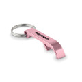 Porte-cl&eacute;s en aluminium recycl&eacute; Rose B&eacute;b&eacute;