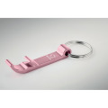 Porte-cl&eacute;s en aluminium recycl&eacute; Rose B&eacute;b&eacute;