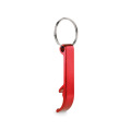 Porte-cl&eacute;s en aluminium recycl&eacute; Rouge