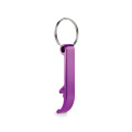 Porte-cl&eacute;s en aluminium recycl&eacute; Violet
