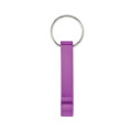 Porte-cl&eacute;s en aluminium recycl&eacute; Violet