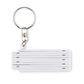 Porte-cl&eacute;s r&egrave;gle 50cm Blanc