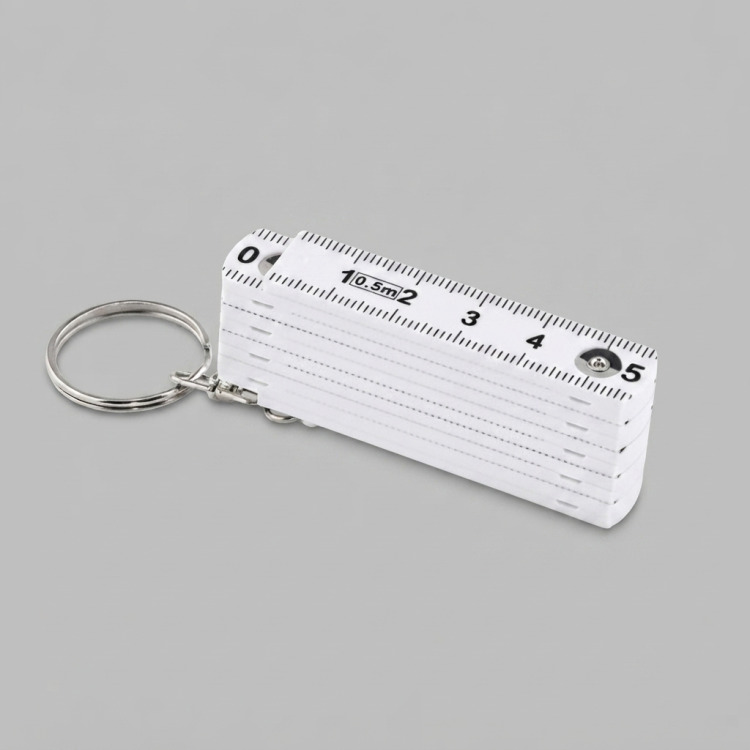 Porte-cl&eacute;s r&egrave;gle 50cm Blanc