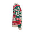 Pull de No&euml;l tricot&eacute; L-XL Beige