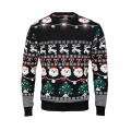 Pull LED de No&euml;l L/XL Noir