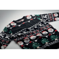 Pull LED de No&euml;l L/XL Noir