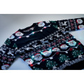 Pull LED de No&euml;l L/XL Noir