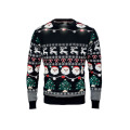 Pull LED de No&euml;l S/M Noir