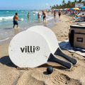 Raquette plage Noir