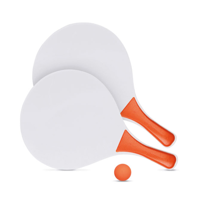 Raquette plage Orange