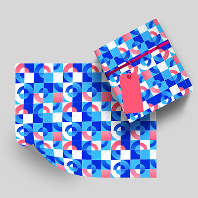 Papier cadeau Feuille