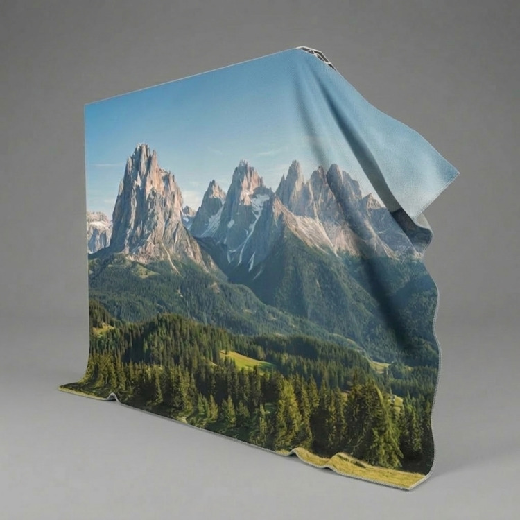 Recharge textile cadre mural 100x100cm