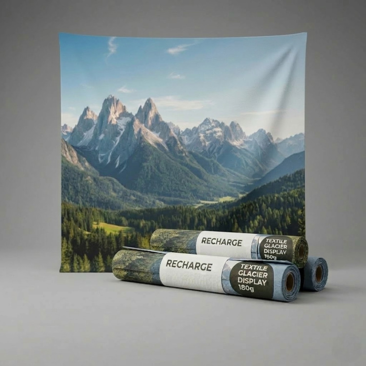 Recharge textile | Caisson kit de 2 b&acirc;ches 400x200cm