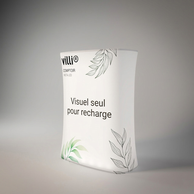 Recharge textile  Comptoir Insta LED