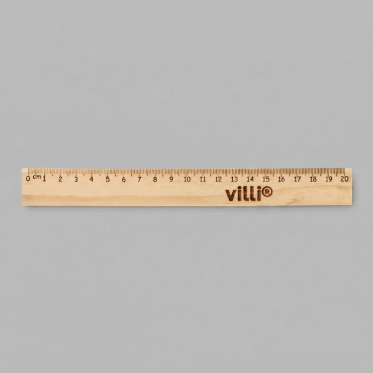 R&egrave;gle en bois 20cm Bois