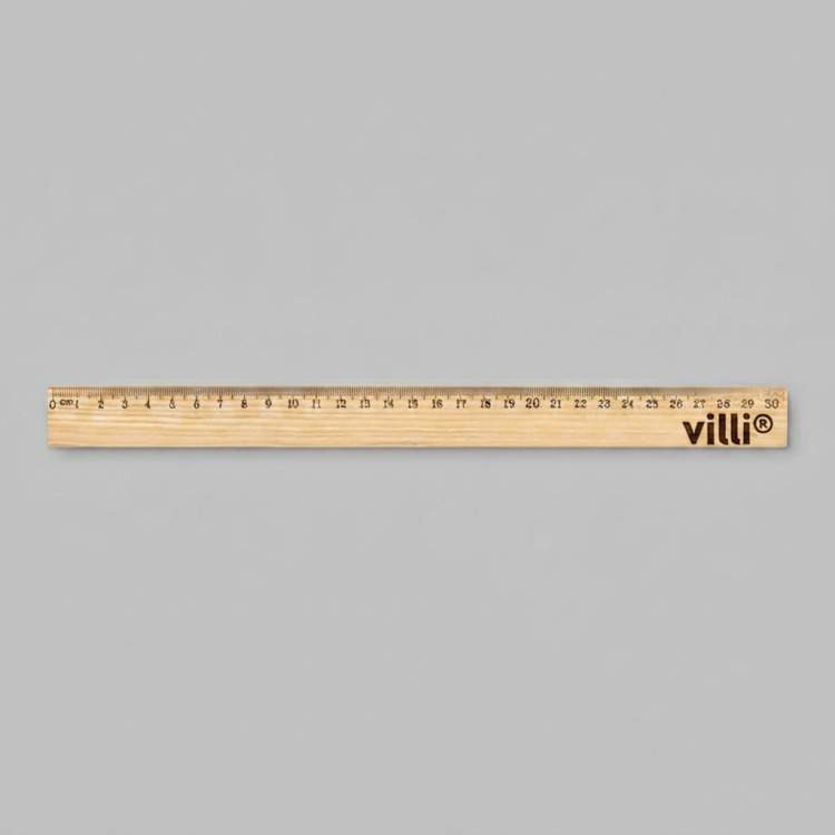 R&egrave;gle en bois 30cm Bois