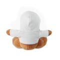Renne en peluche avec capuche Blanc