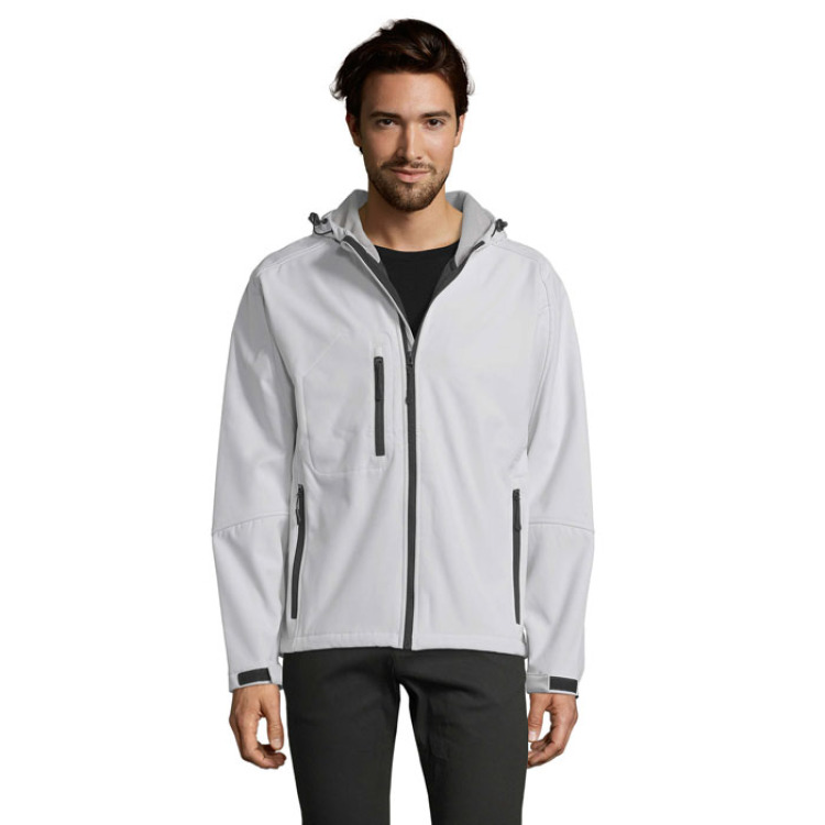 REPLAY MEN SOFTSHELL Blanc XXL