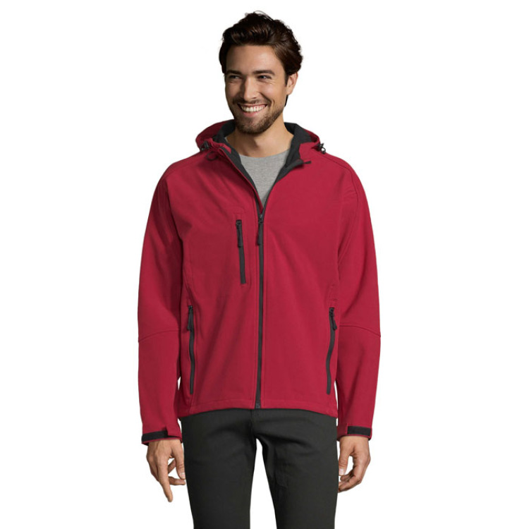 REPLAY MEN SOFTSHELL Rouge Piment 3XL
