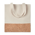 Sac à provisions beige | Coton et liège 160g/m²