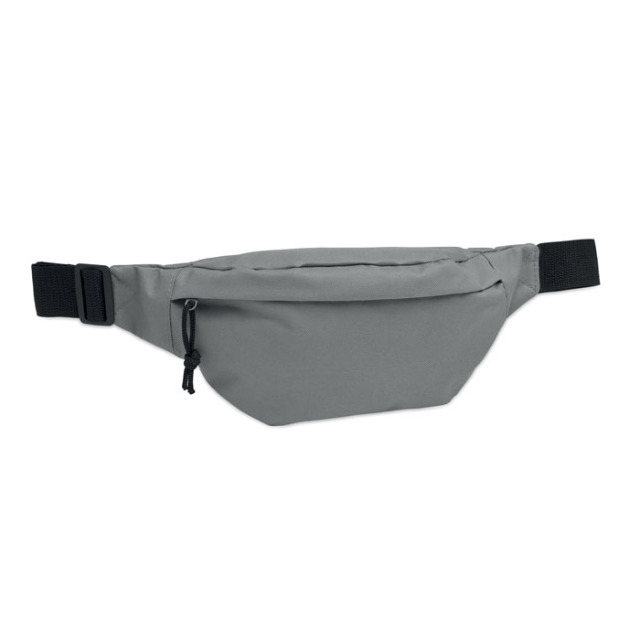 Sac banane en 600D RPET Gris Pierre