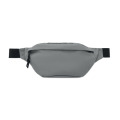 Sac banane en 600D RPET Gris Pierre