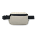 Sac banane en polyester 210D Blanc Cassé