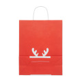 Sac cadeau grand format Rouge