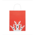 Sac cadeau petit format Rouge