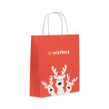Sac cadeau petit format Rouge