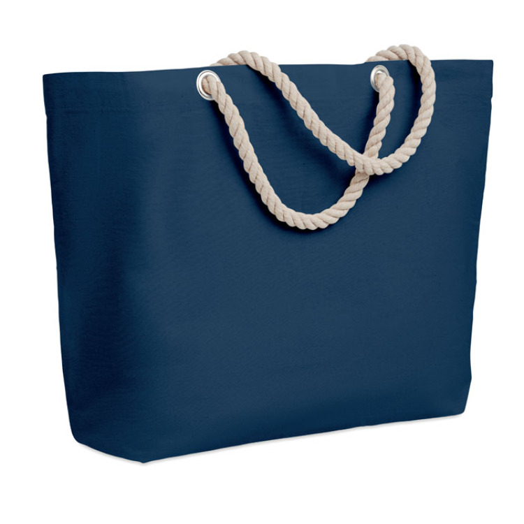 Sac de plage avec cordon Bleu