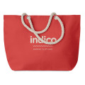 Sac de plage avec cordon Rouge