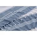 Sac de plage avec serviette Bleu