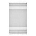 Sac de plage avec serviette Gris