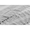 Sac de plage avec serviette Gris