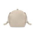 Sac de sport coton recycl&eacute; Beige