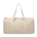 Sac de sport coton recycl&eacute; Beige